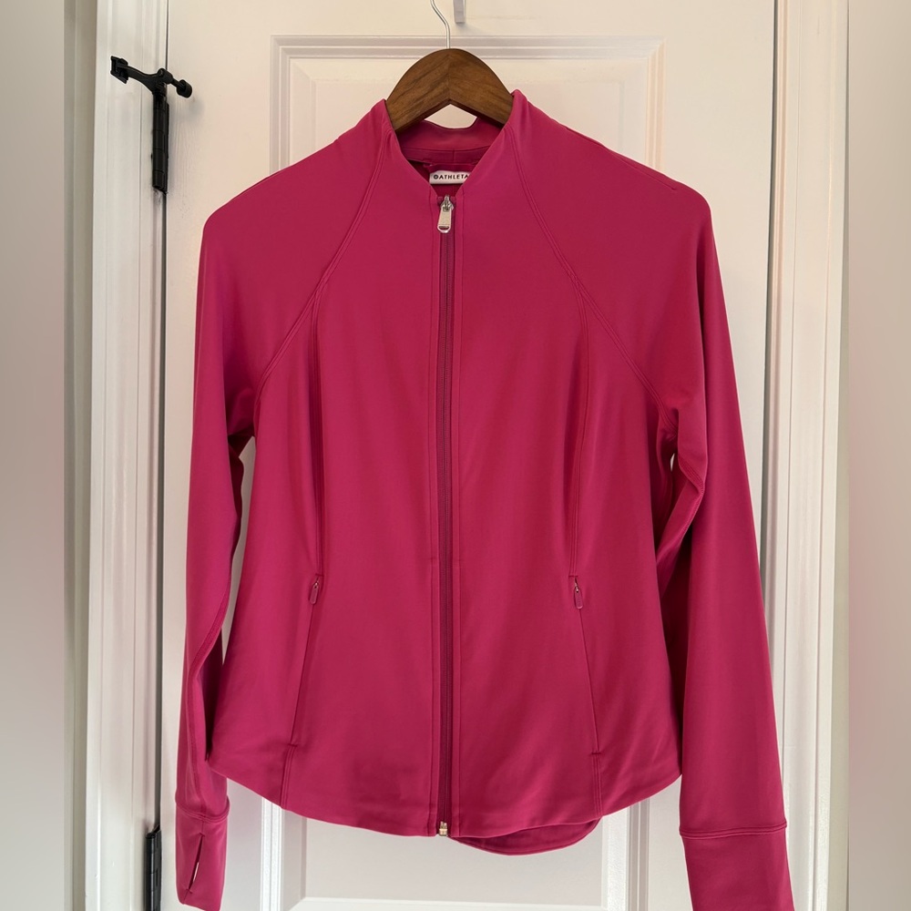 Athleta Salutation jacket - never worn. Medium Petite.